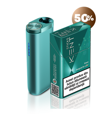 Starter Kit glo™ Hyper & 1 pachet KENT designed for glo