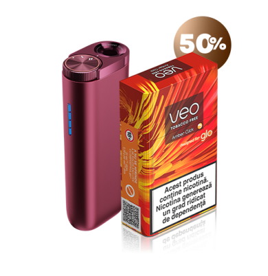 Starter Kit glo™ Hyper & 1 pachet veo™ designed for glo™