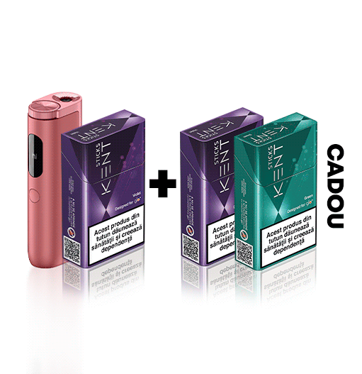 Starter Kit glo™ Hyper PRO Summer Limited Edition & 1 pachet KENT designed for glo™ + 2 pachete CADOU